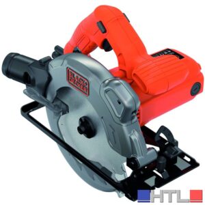 Black+Decker SEGA CIRCOLARE CS1250L-QS 1.250 W - Disco Ø mm. 190