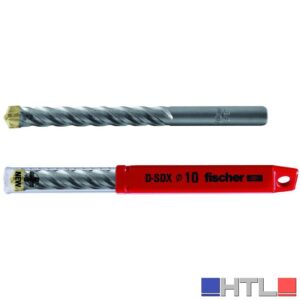 Fischer PUNTA PER MURATURA D-SDX 4 TAGLIENTI  Ø mm. 5x50x85 (confezione da 10)