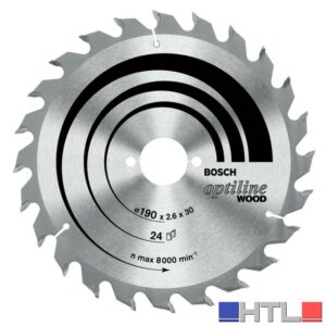 Bosch DISCO PER SEGA CIRCOLARE PKS 40 Ø mm. 130, foro mm. 16 30 denti