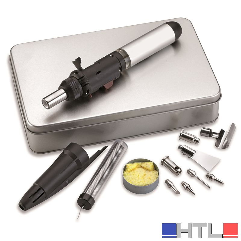 KIT MICROSALDATORE CON 8 ACCESSORI