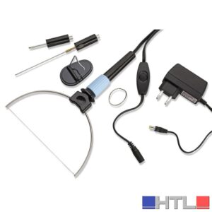 TAGLIAPOLISTIROLO PROFESSIONALE 7W CON 3 ACCESSORI