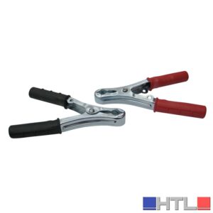 MORSETTO PER COLLEGAMENTO BATTERIE Col. Nero  cm. 8 - 40 Amp. (confezione da 25)