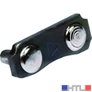 SET 30 MAGLIE DI GIUNZIONE CON RIVETTO PER CATENA  Spessore mm.1,1-Passo 1/4
