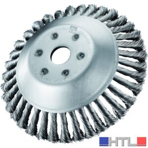 SPAZZOLA PER DECESPUGLIATORE EXTREME FILI ACCIAIO Ø mm. 170