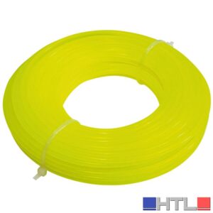 Globex FILO TONDO PER DECESPUGLIATORE (bivalva) Col. Giallo Ø mm. 2,4x100 mt.