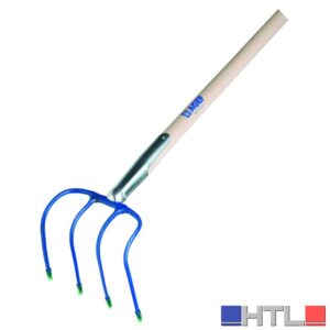 Agef FORCA CURVA A RAMPINO 4 denti con manico cm.120