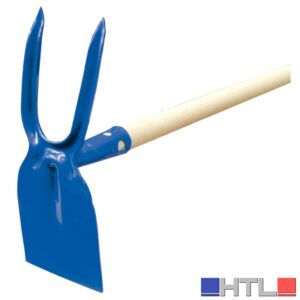 Agef ZAPPETTA QUADRO-BIDENTE con manico cm.120 (confezione da 5)