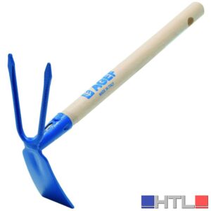 Agef ZAPPETTA QUADRO-BIDENTE con manico cm. 30