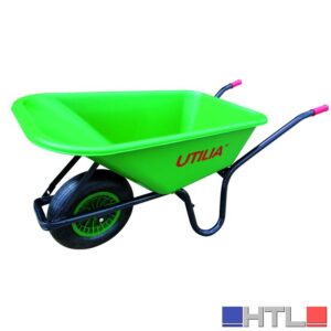 Utilia CARRIOLA CON VASCA IN PLASTICA col. verde lt. 100