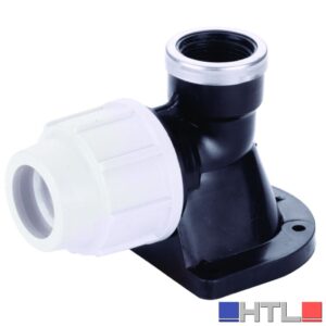 Plasson PLACCA MURALE A GOMITO Art. 7750 mis. 20x1/2