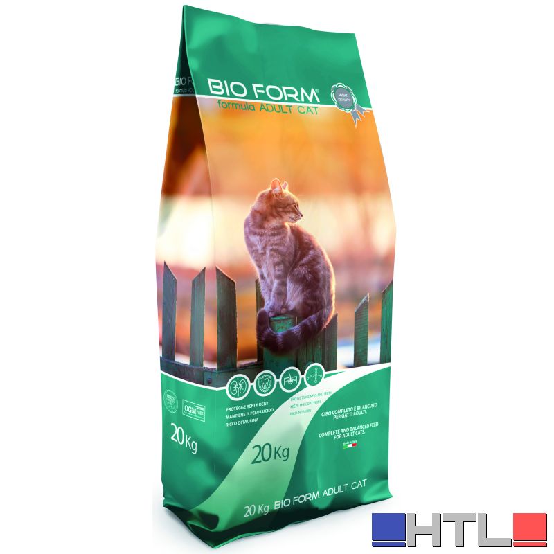 Bio Form CROCCHETTE PER GATTI CAT ADULT MIX Proteine/Grassi 30-12% - sacco kg. 20