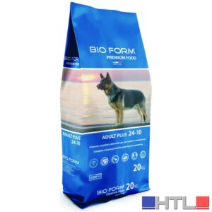 Bio Form CROCCHETTE PER CANI MEDIO/GRANDI “DOG ADULT PLUS”  Proteine/Grassi 24-10% - sacco kg. 20