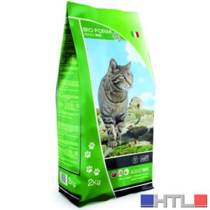 Bio Form CROCCHETTE PER GATTI CAT ADULT MIX Proteine/Grassi 30-12% - sacco kg. 2