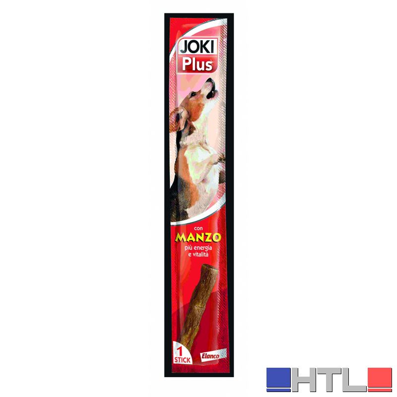 Elanco BARRETTA SNACK JOKI PLUS CANE gusto Manzo