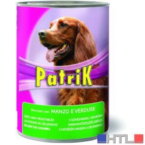 Morando BOCCONI PER CANI ''PATRIK'' gusto manzo e verdure - gr.  405 (confezione da 24)