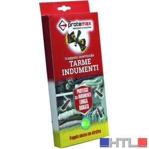 TRAPPOLA ADESIVA PER TARME INDUMENTI 2 pz. (confezione da 12)