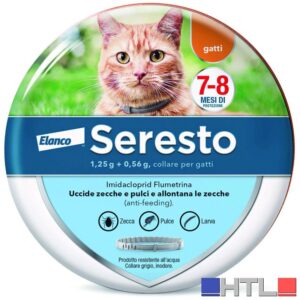 Elanco COLLARE ANTIPARASSITARIO PER GATTI SERESTO cm. 38