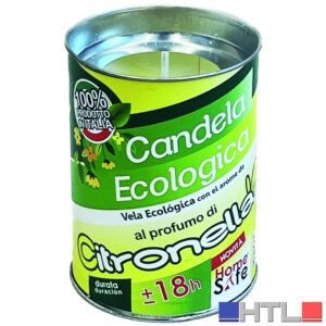 CITRONELLA IN CANDELA MADE IN ITALY Ø cm. 6x8 h