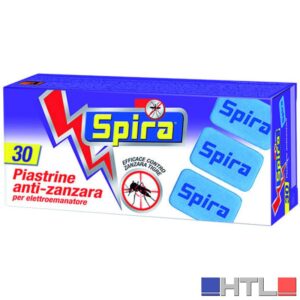 Spira RICARICA PIASTRINE PER ELETTROEMANATORE 30 pz. (confezione da 24)