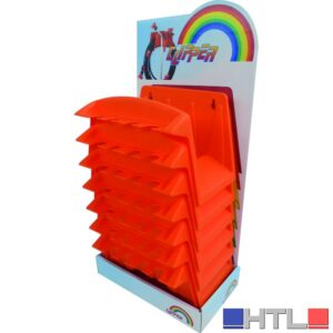 Agrati PORTATUBO CLIPPER IN ESPOSITORE 49 PZ. Col. Arancio