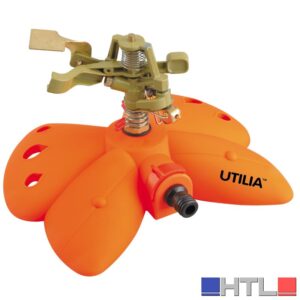 Utilia IRRIGATORE A SETTORE IN ZINCO/OTTONE CON BASE  mis. 1/2M