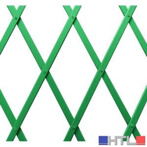 Confine TRALICCIO ESTENSIBILE IN PVC col. Verde cm. 200x100
