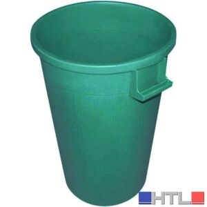 ICS BIDONE PER IMMONDIZIA SOVRAPPONIBILE Col. Verde lt.100 (h. cm. 66)