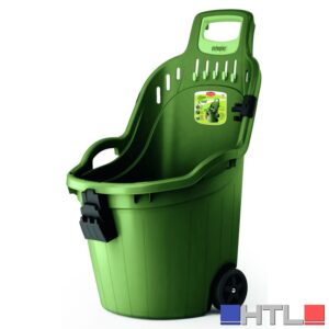Stefanplast CARRIOLA MULTIUSO HELPY CART cm. 59,5x53X88,5 h col. verde bruno