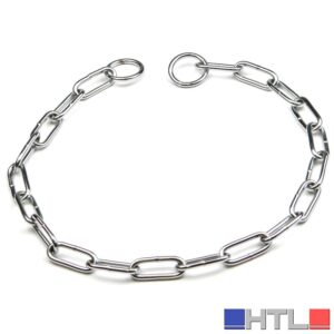 Utilia Pet COLLARE CROMATO STRANGOLO SALVAPELO mm. 500 (confezione da 6)