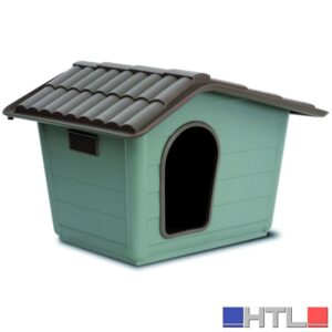 CUCCIA PER CANI SPRINT ECO MINI cm. 60x50x41 h col. Verde scuro
