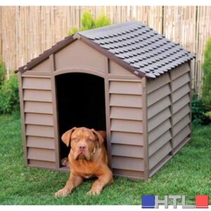 CUCCIA PER CANI cm. 72x71,5x68 h col. Marrone