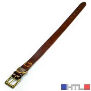Utilia Pet COLLARE IN CUOIO EXTRA SFODERATO cm. 56x2,5 col. Assortiti