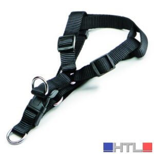 Utilia Pet PETTORALE IN NYLON REGOLABILE  fascia cm. 1,0 col. Assortiti