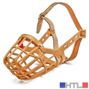Utilia Pet MUSERUOLA IN PLASTICA CON ATTACCHI IN CUOIO  n° 5 (confezione da 6)