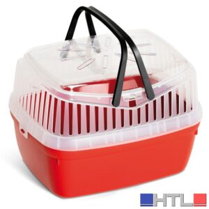 TRASPORTINO PER PICCOLI ANIMALI PORTOBELLO cm. 30x23x21 h col. Assortiti