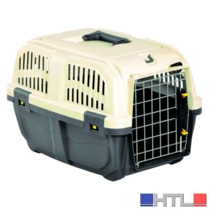 TRASPORTINO PER CANI E GATTI SKUDO 3 IATA  cm. 60x40x39 h