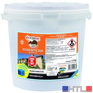 ESCA TOPICIDA BLOCCO PARAFFINATO BF in secchiello Kg. 1,5