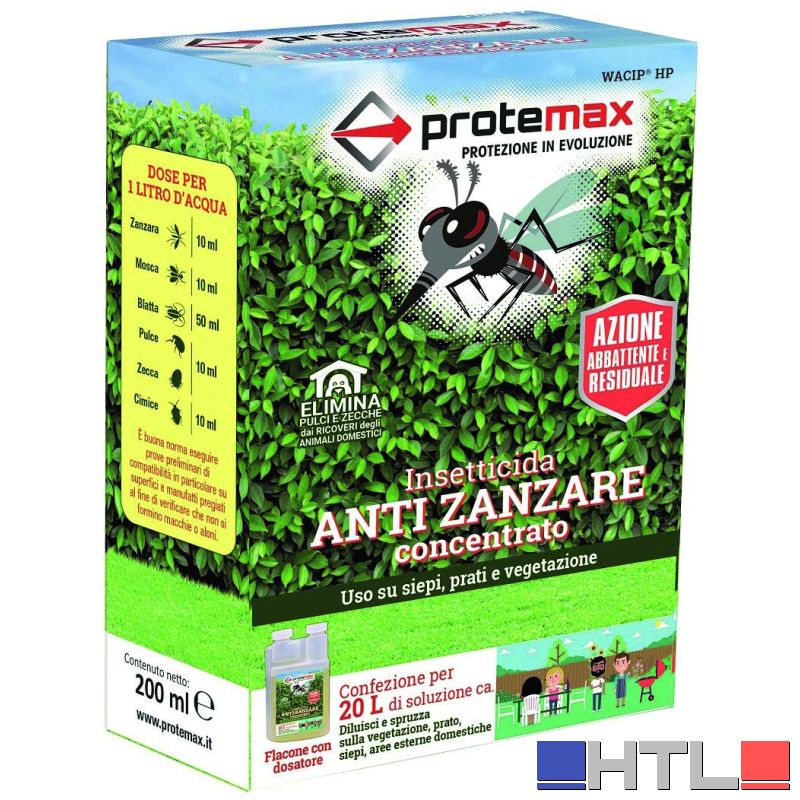 INSETTICIDA ANTIZANZARE CONCENTRATO ml. 200