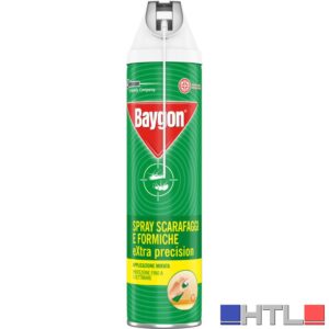 Baygon SPRAY EXTRA PRECISION SCARAFAGGI & FORMICHE  ml. 400 (confezione da 12)