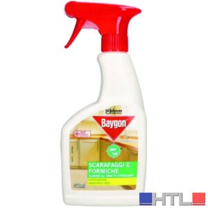 Baygon INSETTICIDA SCARAFAGGI E FORMICHE ML.500 (confezione da 12)