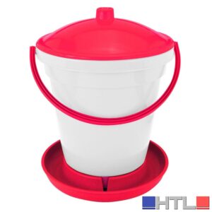ABBEVERATOIO PER POLLI RAPID CLEAN Ø cm. 36x45 h  lt. 18