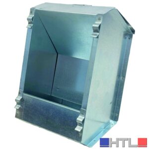 MANGIATOIA SEMPLICE PER CONIGLI cm. 14x18x22 h
