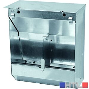 MANGIATOIA DOPPIA PER CONIGLI cm. 21,5x11x23,5 h