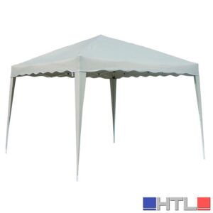 Tata Linda GAZEBO ORTENSIA PIEGHEVOLE mt. 3x3 - Ecrù