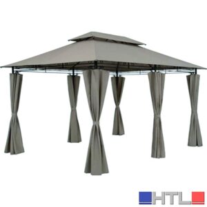 Tata Linda GAZEBO KASSY mt. 3x4x2,6 h col. Ecrù scuro