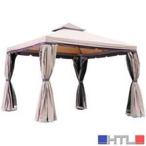 Tata Linda GAZEBO PASSION mt. 3x4x2,85 h col. Ecrù