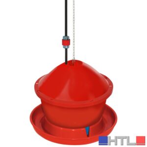 ABBEVERATOIO AUTOMATICO PER POLLI EVOLUTION cm. 20x31x36 h  lt. 9