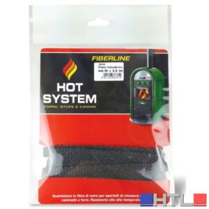 GUARNIZIONE AUTOADESIVA PIATTA PER STUFA MM. 10X2,5 MT. (confezione da 6)