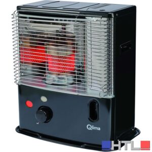 Qlima STUFA A COMBUSTIBILE CON STOPPINO R 3224 X  col. Nero