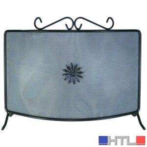 PARASCINTILLE PER CAMINETTI CURVO TOLOSA cm. 60x45 h